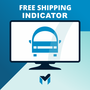 Free shipping indicator for Magento 2